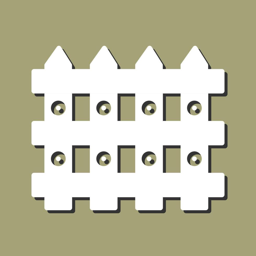 Fence Vector Icon