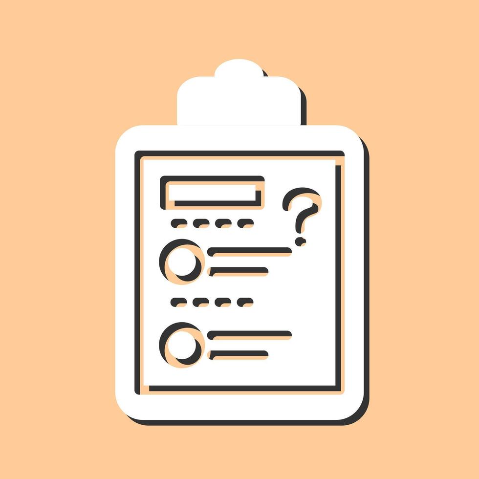 Solving Question Vector Icon