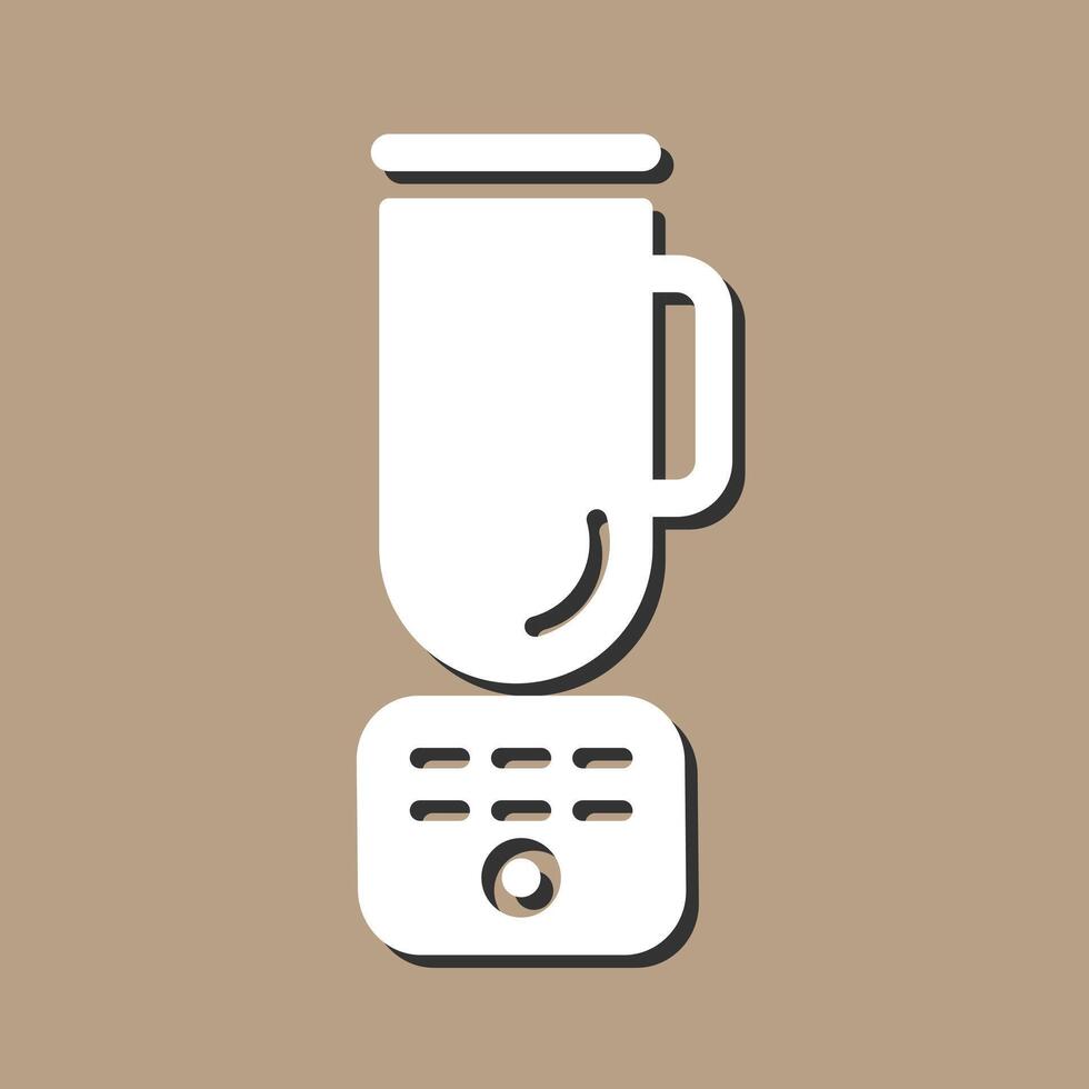 icono de vector de licuadora de café
