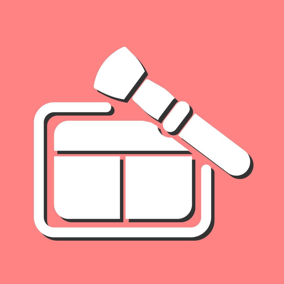 Blushon Brush Vector Icon