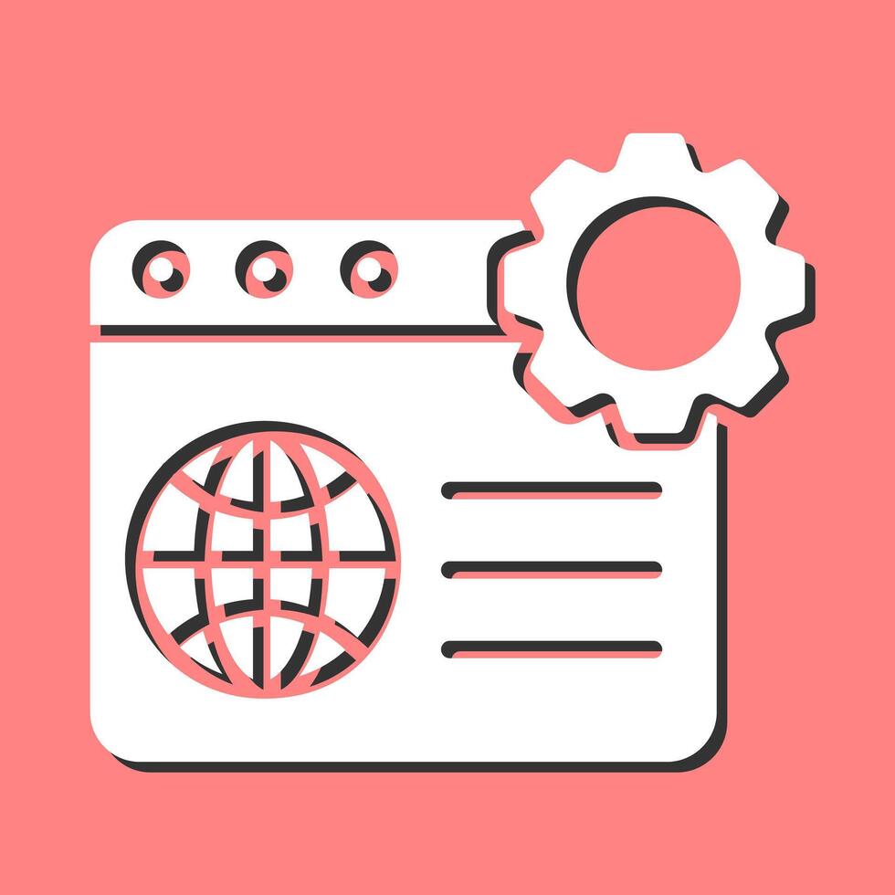 icono de vector de optimización web