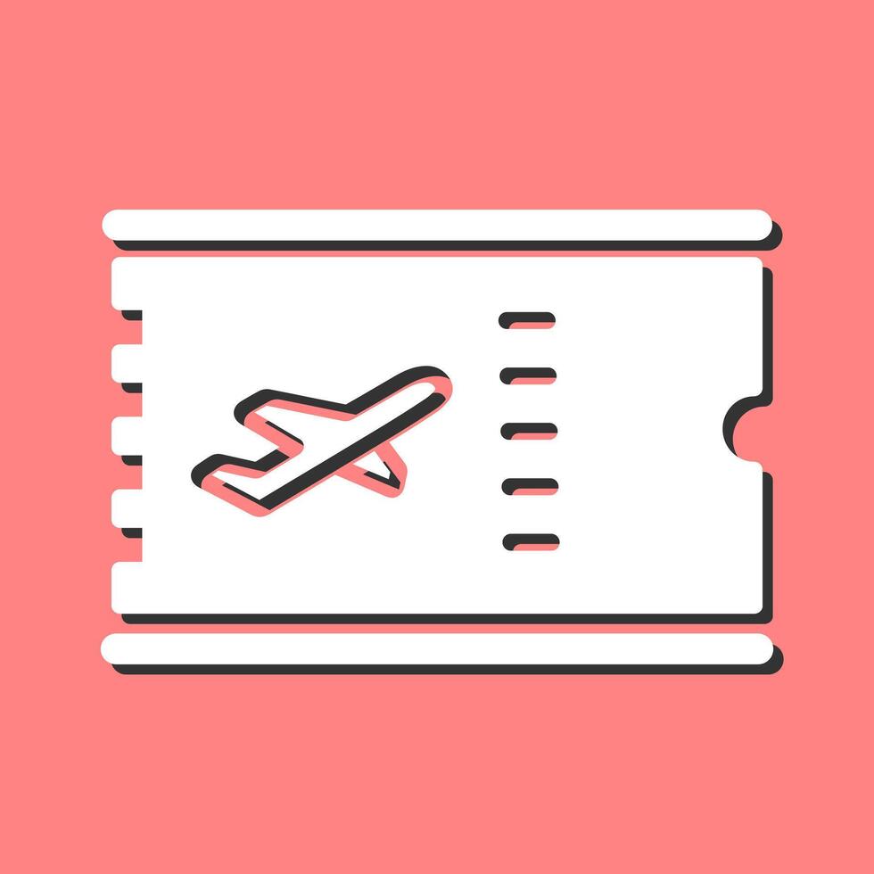 Plane Tickets Vector Icon