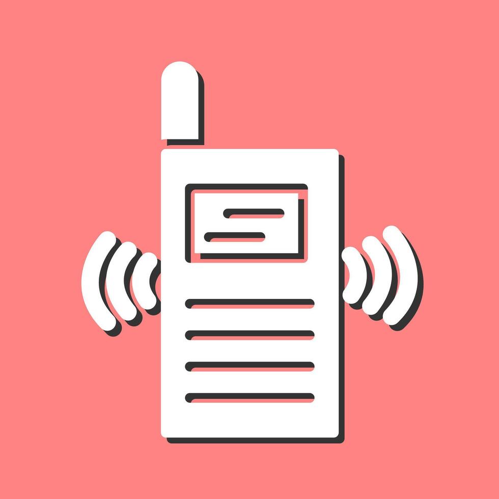 Walkie Talkie Vector Icon