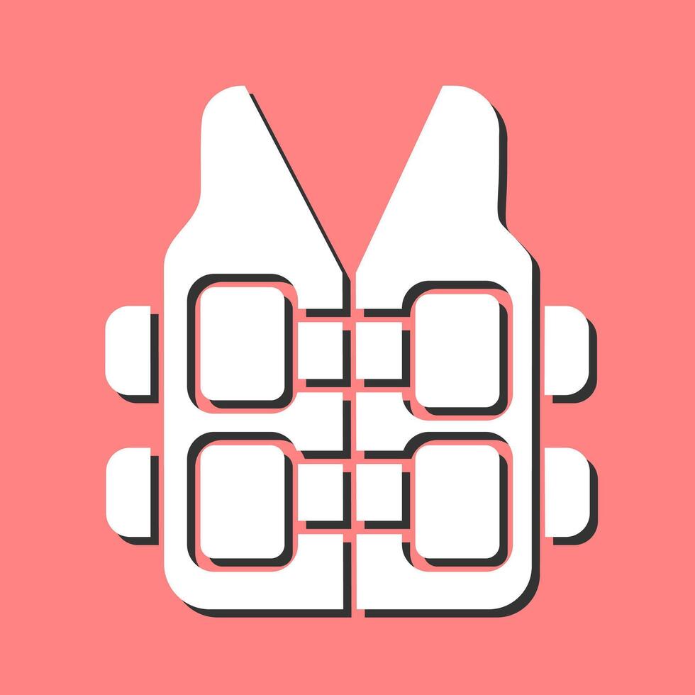 Bullet Proof Vest Vector Icon