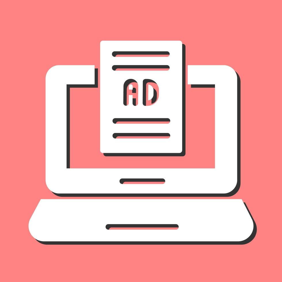Internet Ads Vector Icon