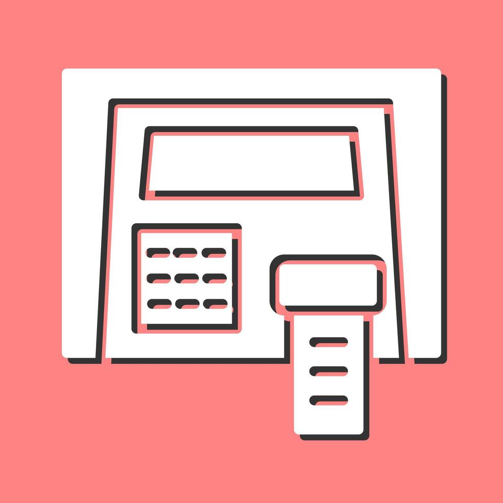 ATM Machine Vector Icon