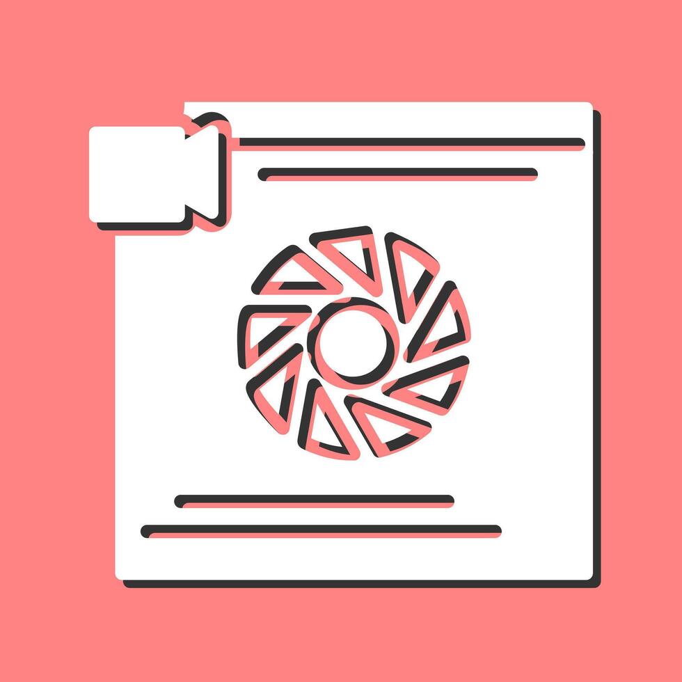 Camera Lens Vector Icon