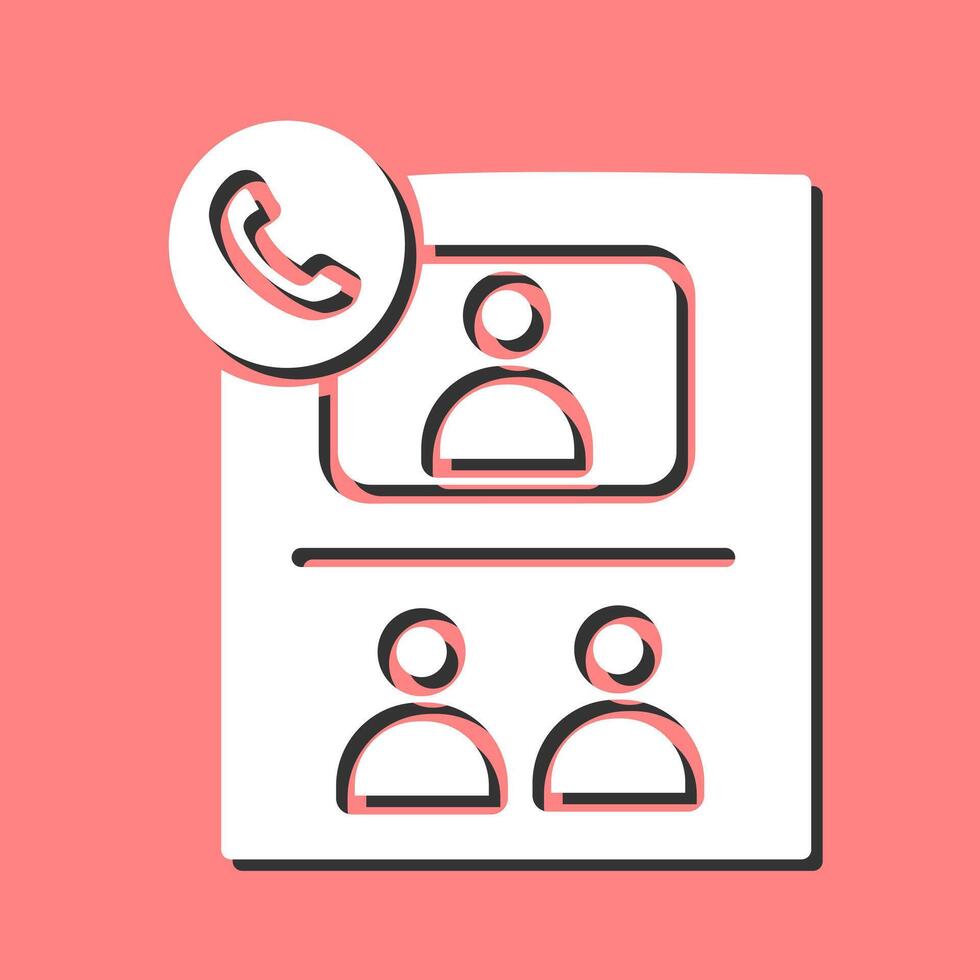 Conference Call Vector Icon