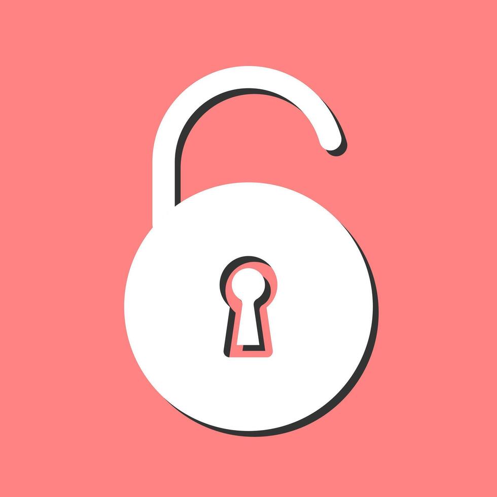 Open Lock I Vector Icon