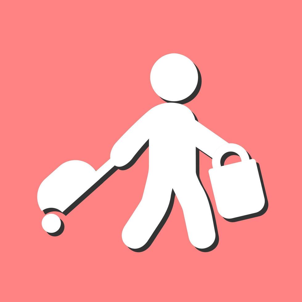 Carrying Bag Vector Icon