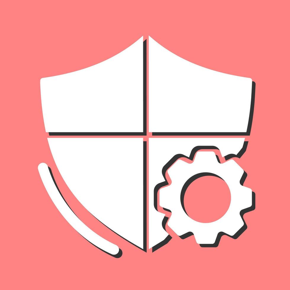 Shield Settings Vector Icon