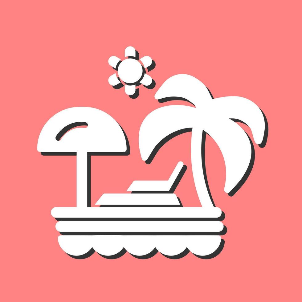 Vacation Spots Vector Icon