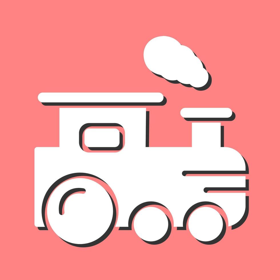 icono de vector de trenes