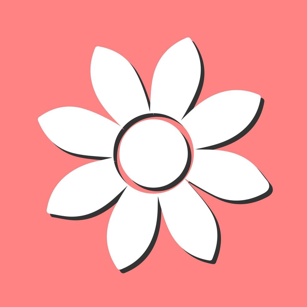 floral vector icono