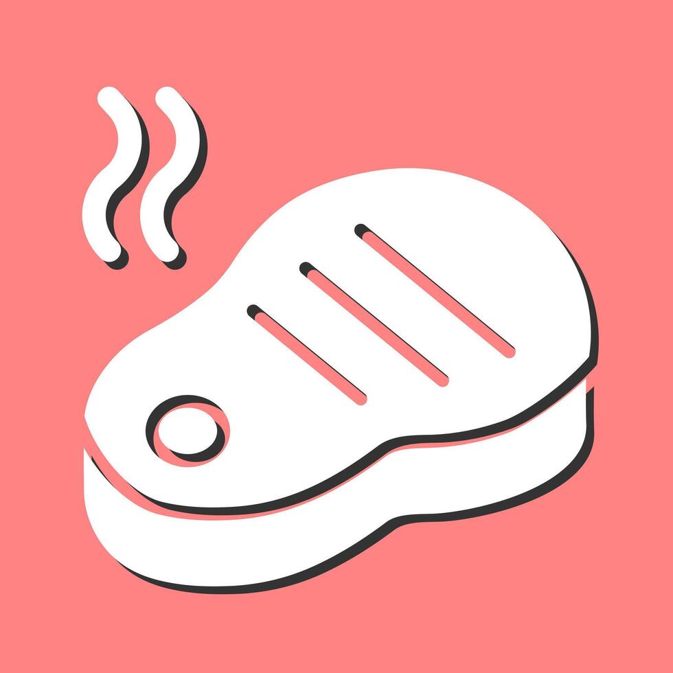 Steak Vector Icon