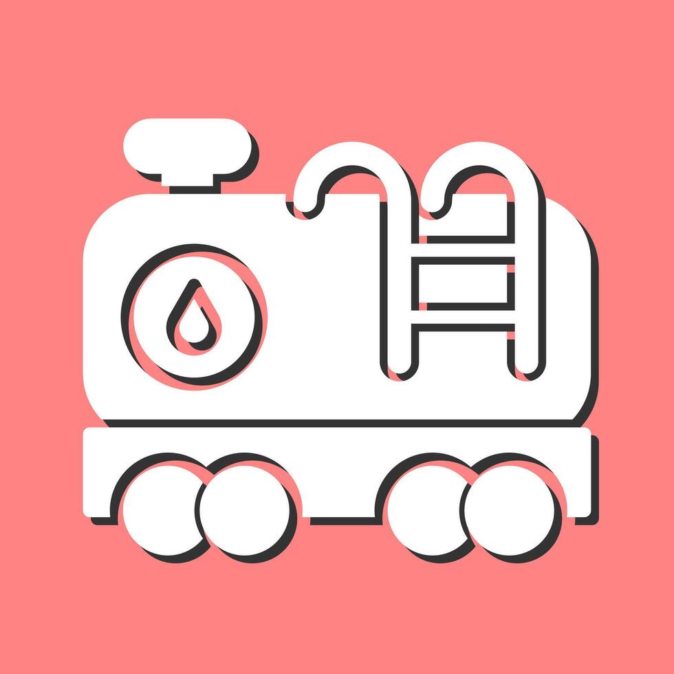 Tank Wagon Vector Icon