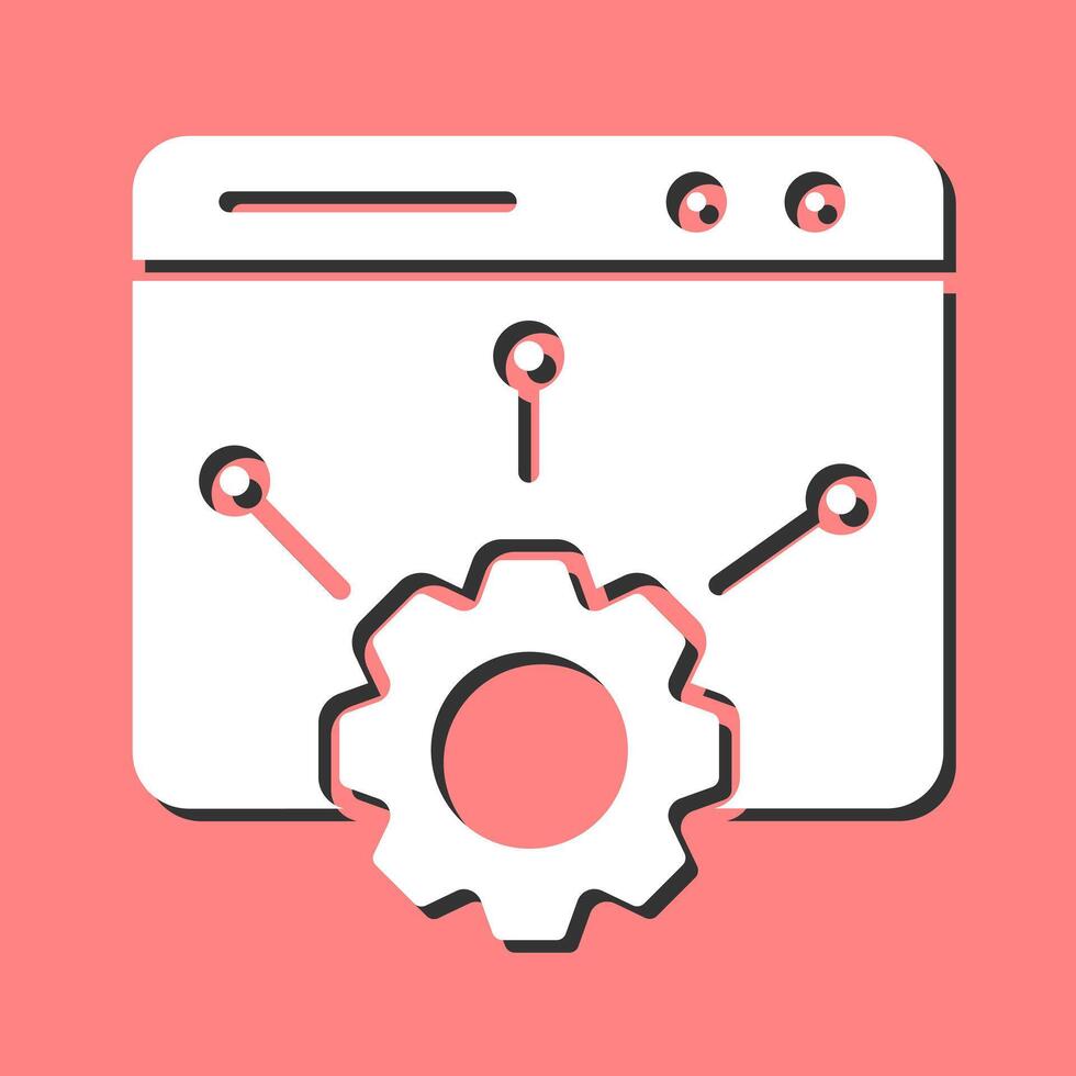 Web Setting Vector Icon