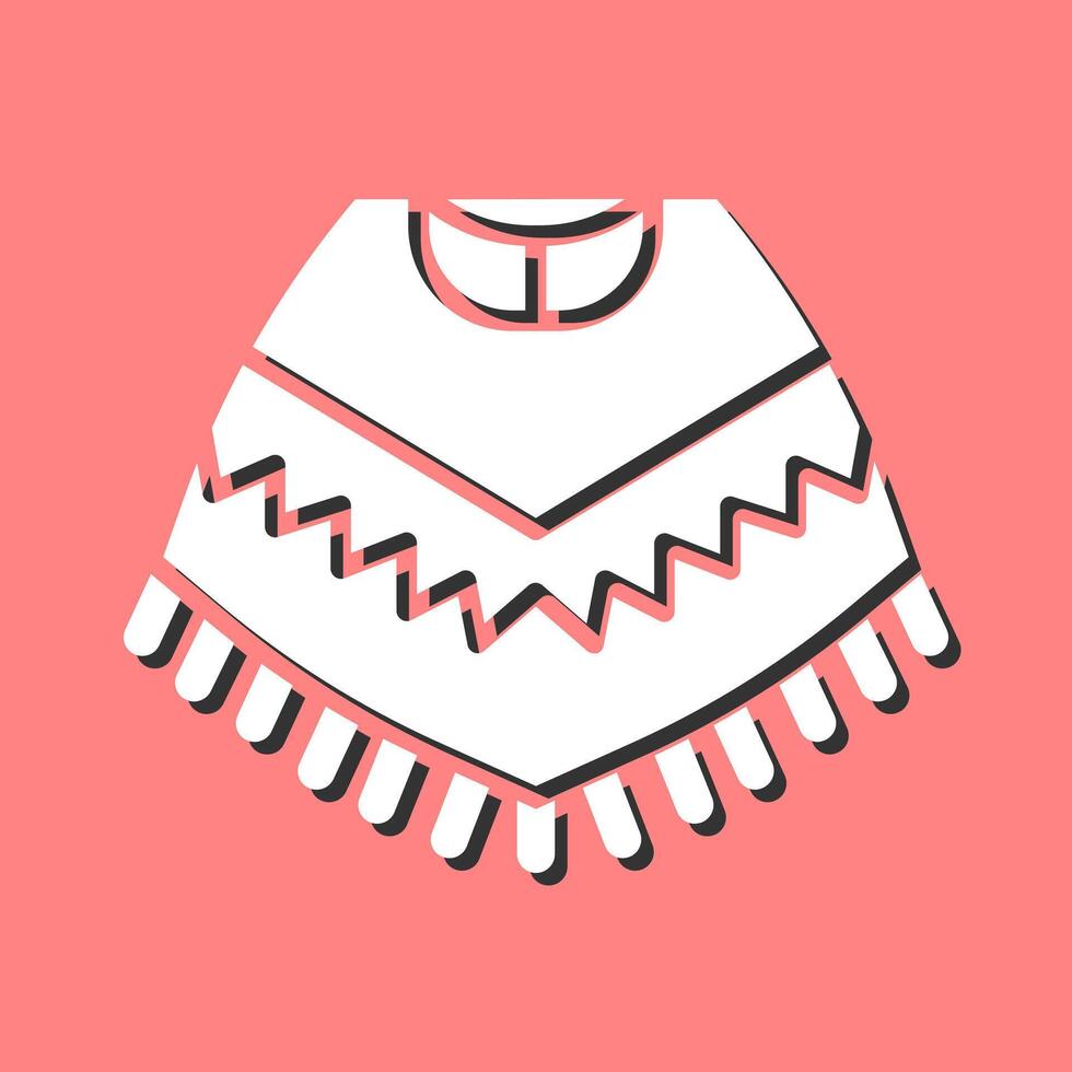 Poncho Vector Icon