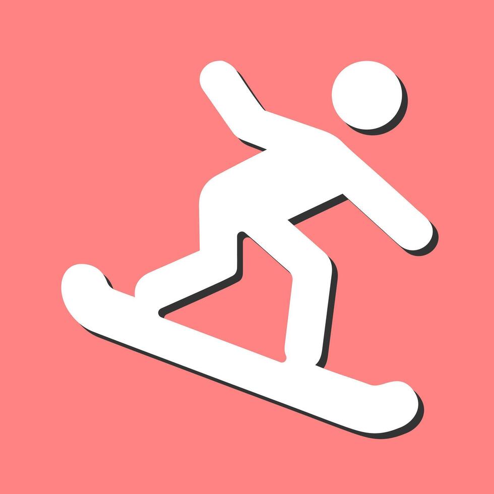 Snowboard Vector Icon
