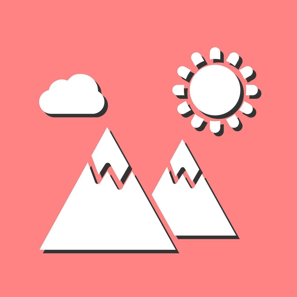 Mountain Vector Icon