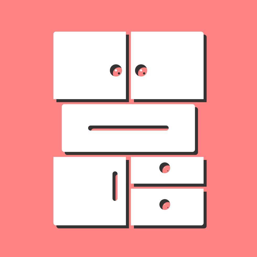 Cabinets Vector Icon