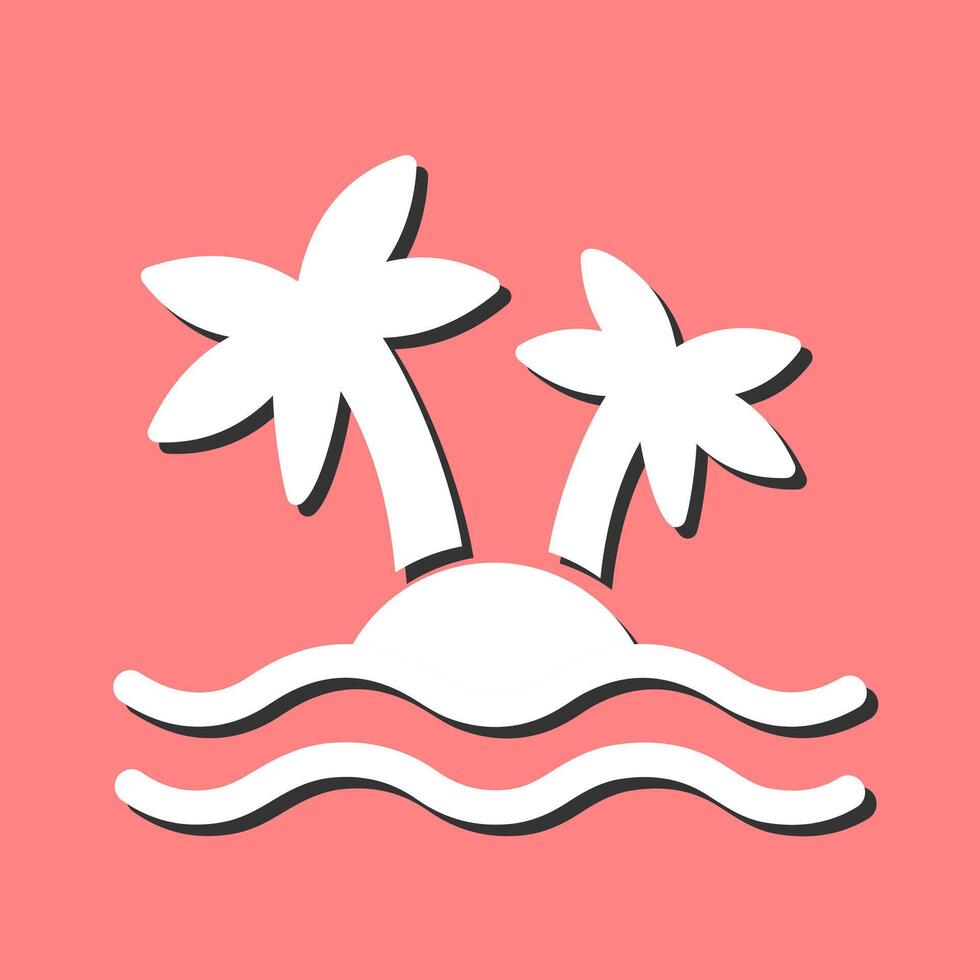 Island Vector Icon