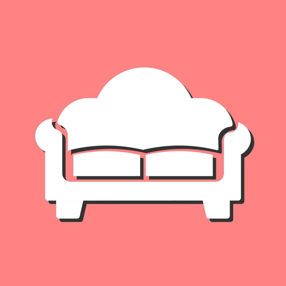 Double Sofa Vector Icon