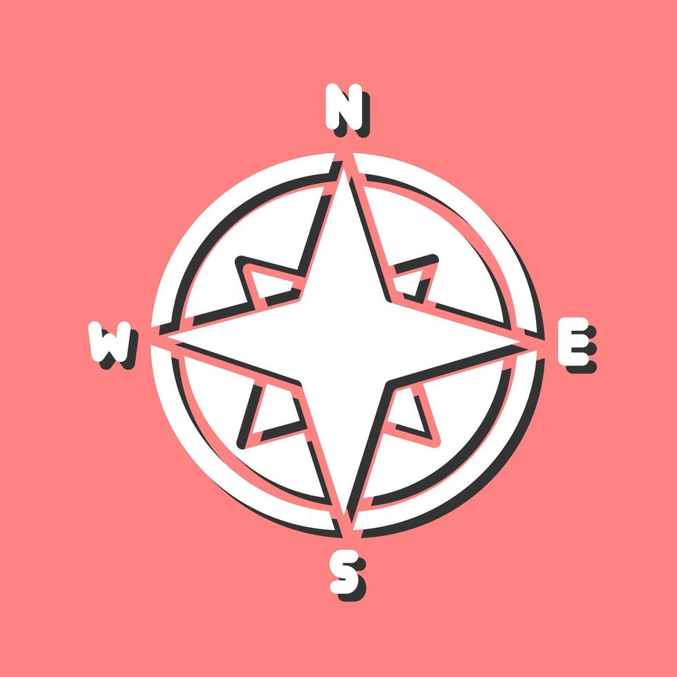 Compass Vector Icon