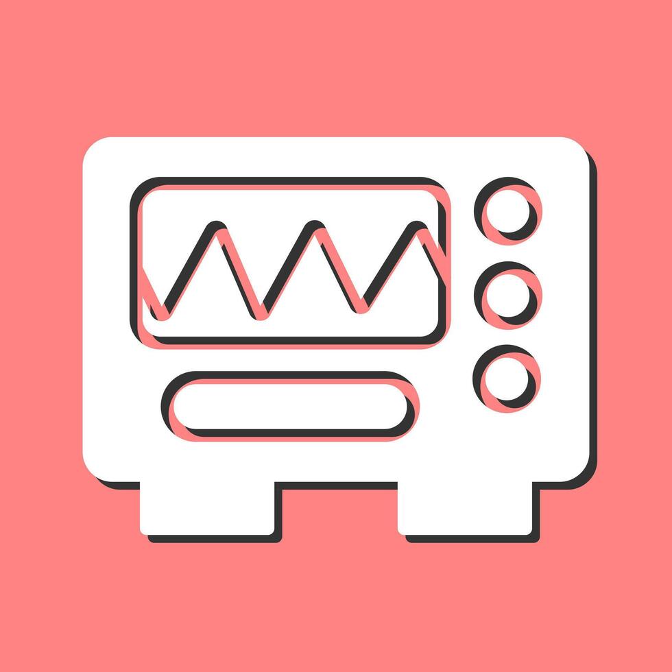 Oscilloscope Vector Icon