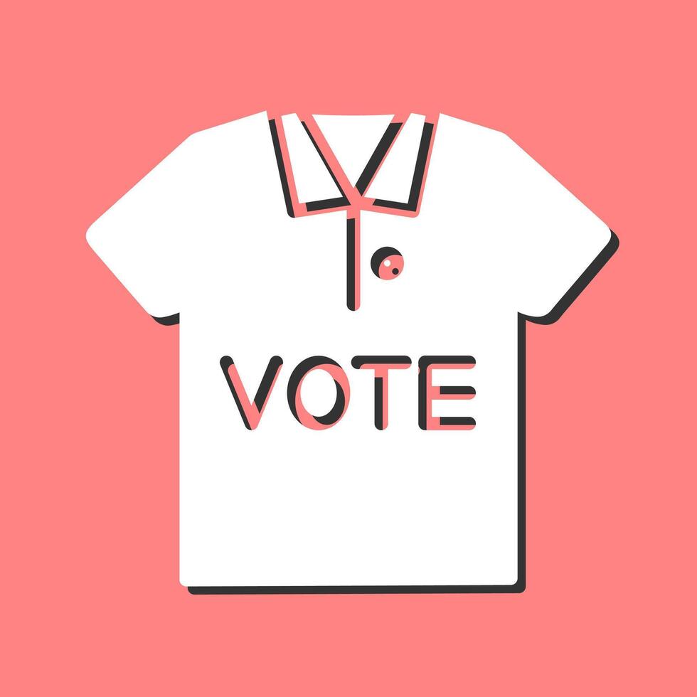 T Shirt Vector Icon