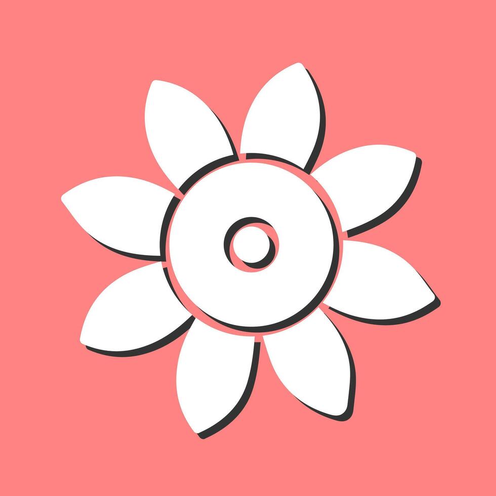 icono de vector de flores