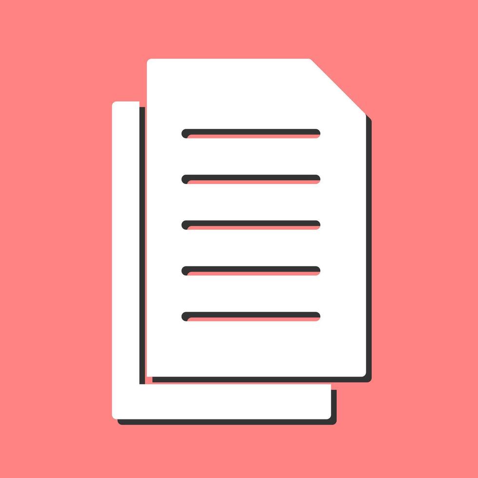 Document Vector Icon