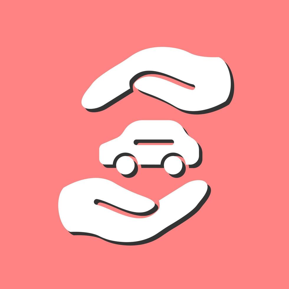 Car Insurance Vector Icon
