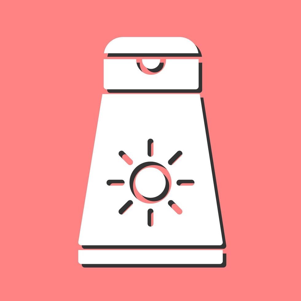 Sun Cream Vector Icon