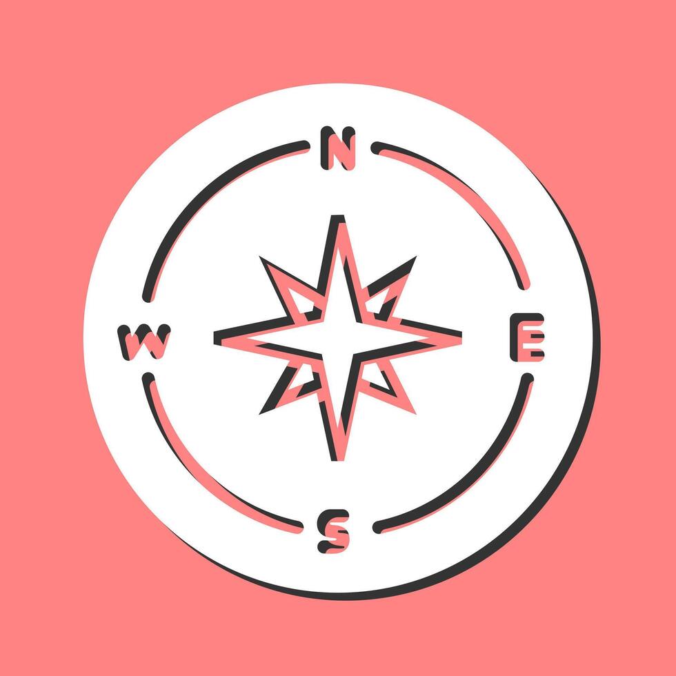Compass Vector Icon
