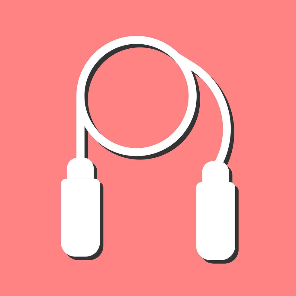 Jumping Rope Vector Icon