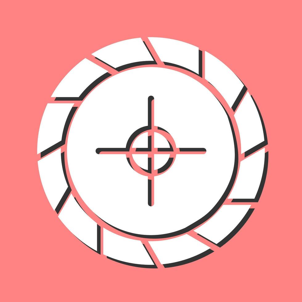 ruleta ii vector icono