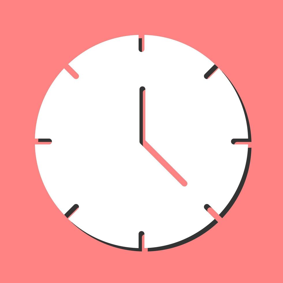 Clock Vector Icon