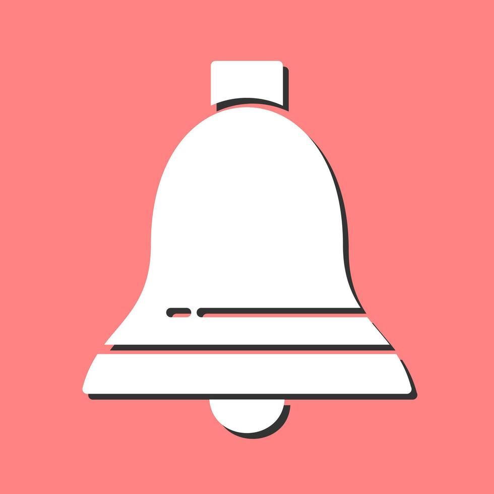 icono de vector de campana de iglesia