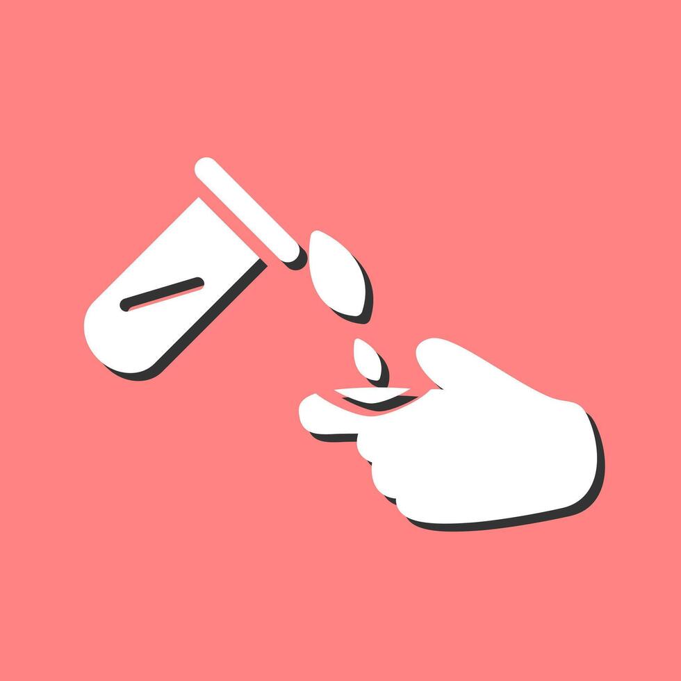 Corrosive Hazard Vector Icon