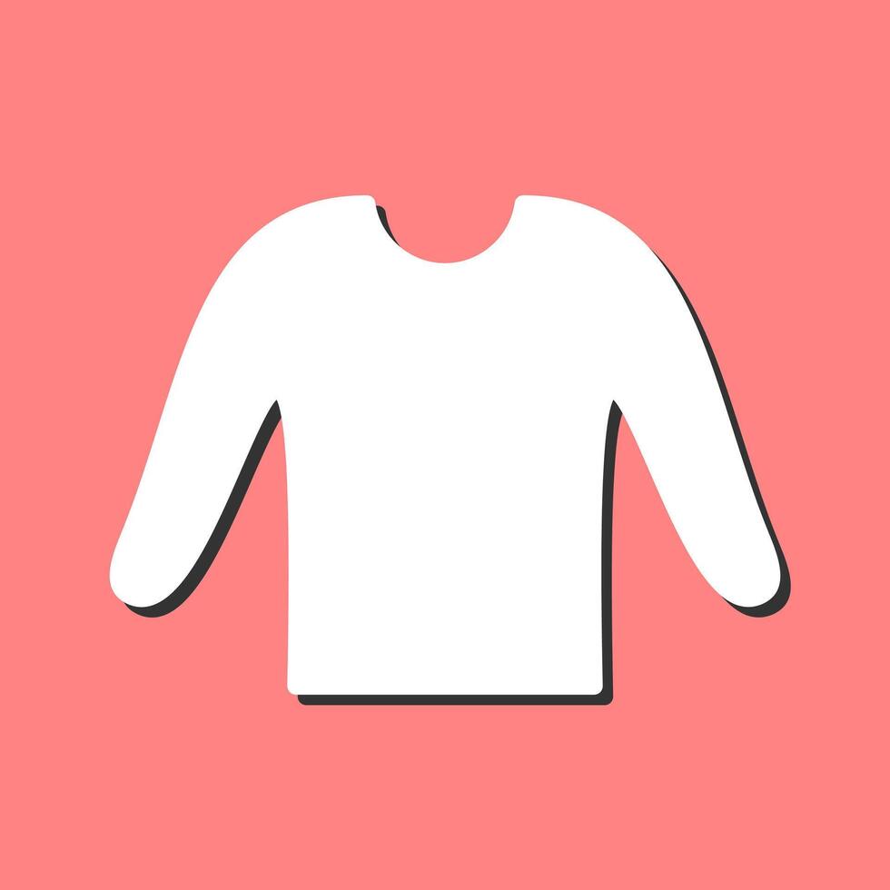 icono de vector de camisa casual