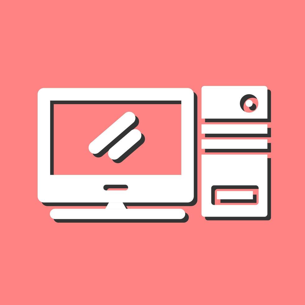 Computer Vector Icon