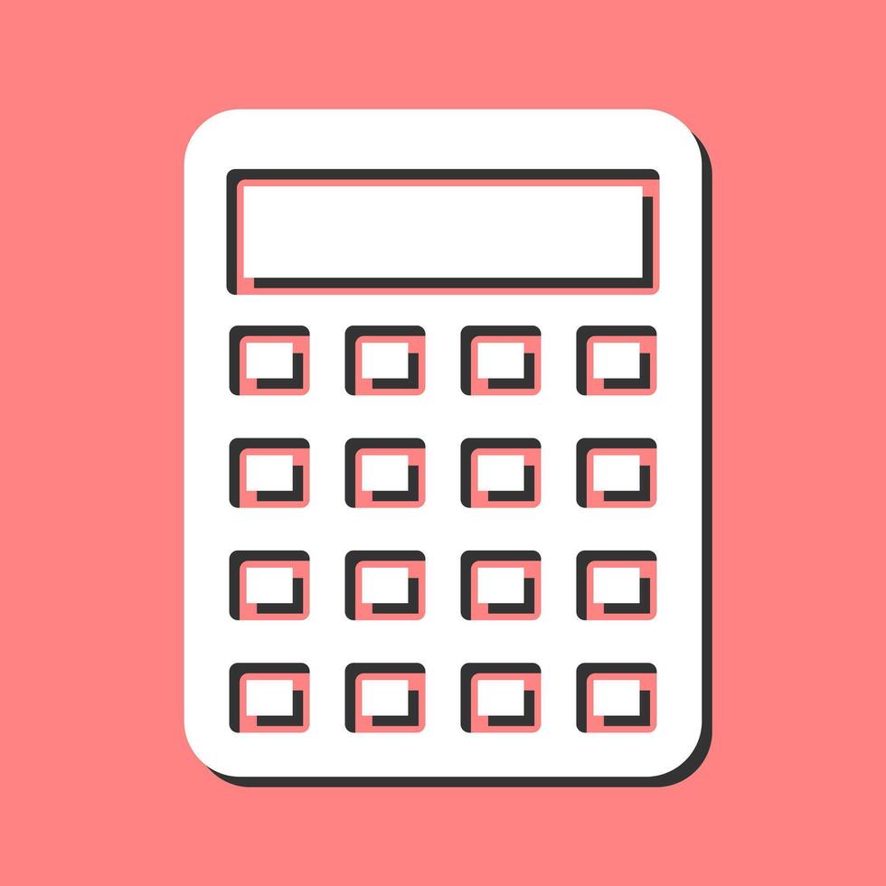 Calculator Vector Icon