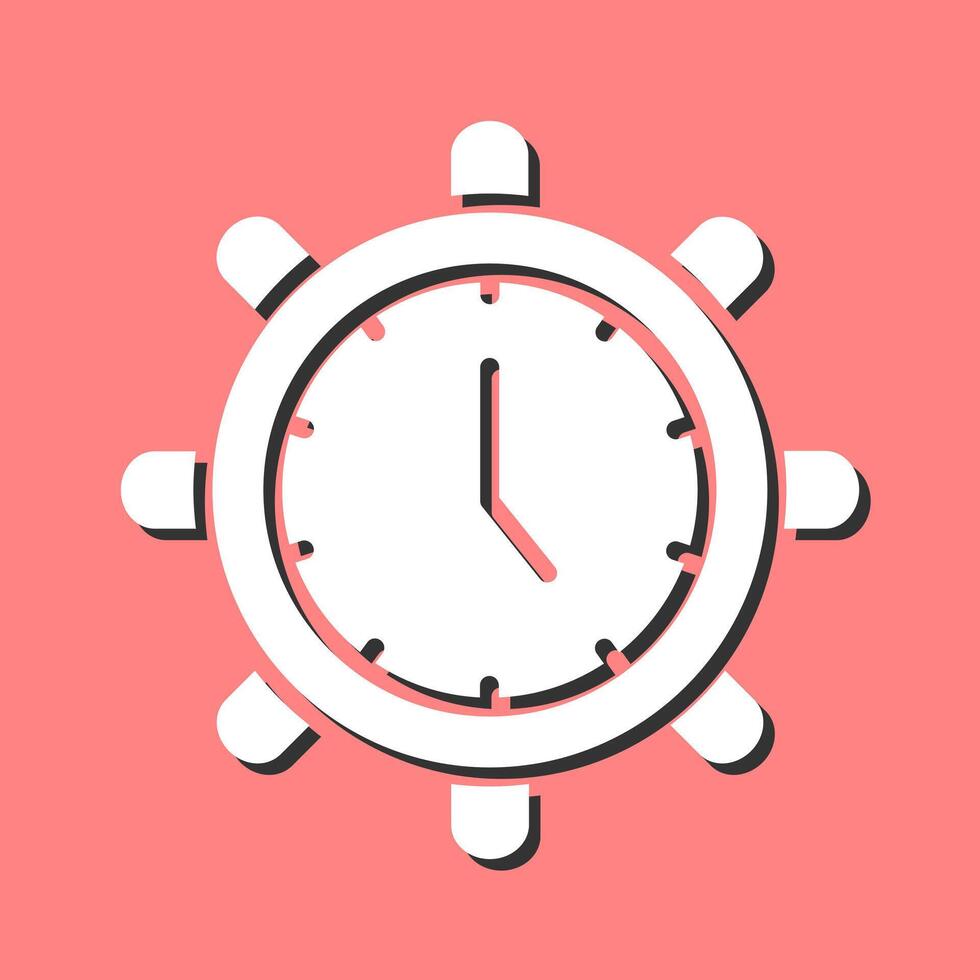 Time Settings Vector Icon