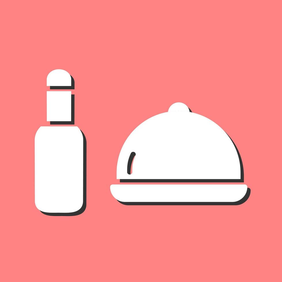 Food and Beer Vector Icon