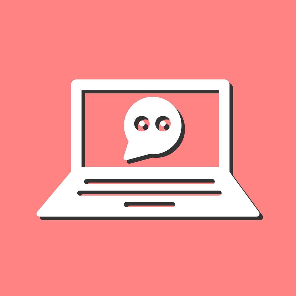 Online Conversation Vector Icon