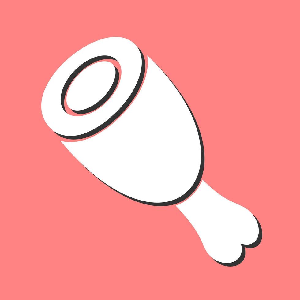 Cooked Ham Vector Icon