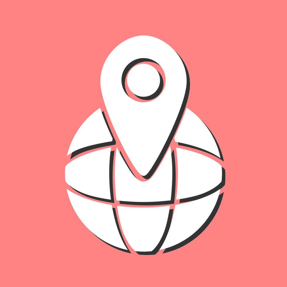 Global Locations Vector Icon