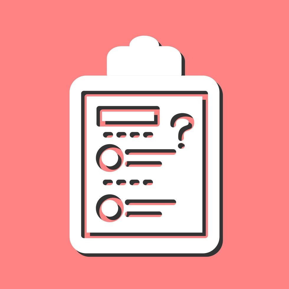 Solving Question Vector Icon