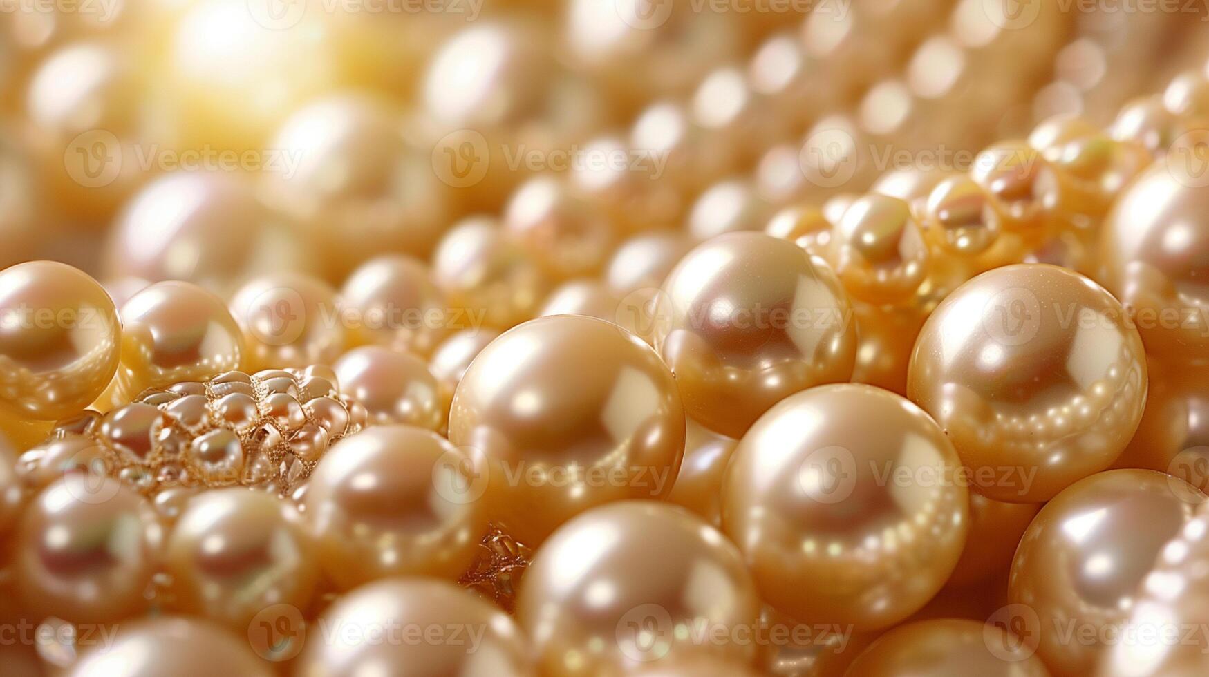 AI generated Pearl Pile Background photo